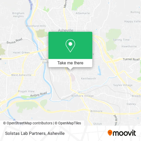 Solstas Lab Partners map
