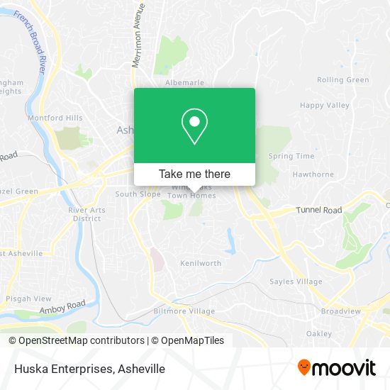 Mapa de Huska Enterprises