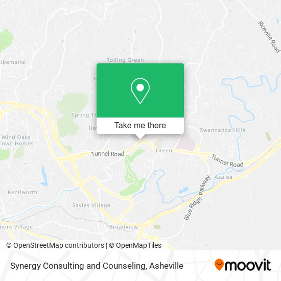 Synergy Consulting and Counseling map