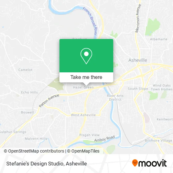 Mapa de Stefanie's Design Studio