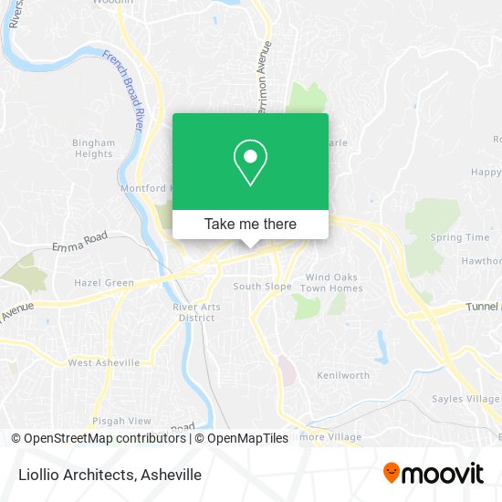 Liollio Architects map