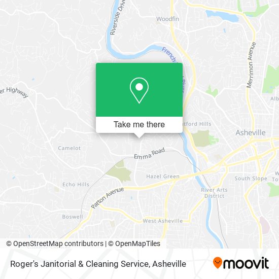 Mapa de Roger's Janitorial & Cleaning Service