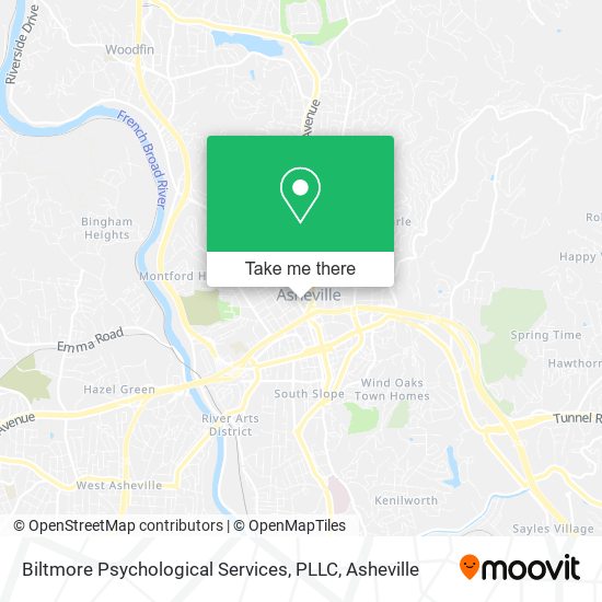 Biltmore Psychological Services, PLLC map