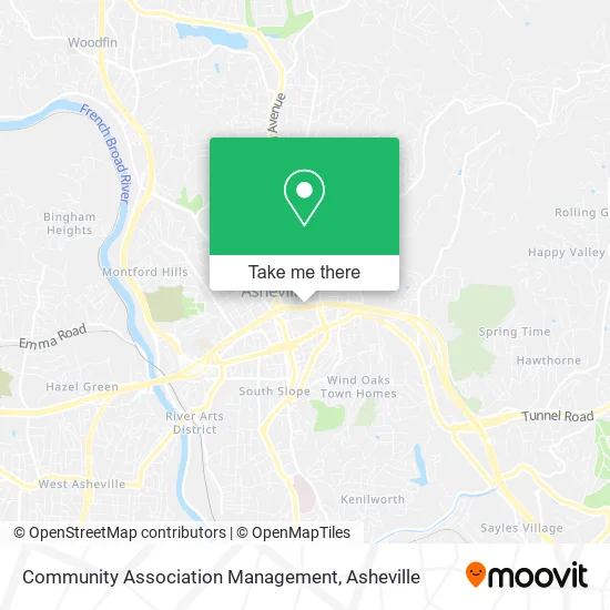 Community Association Management map