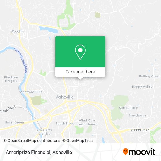Ameriprize Financial map