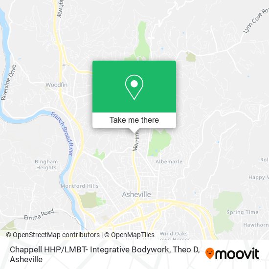 Mapa de Chappell HHP / LMBT- Integrative Bodywork, Theo D