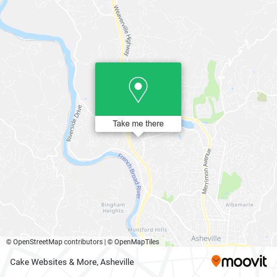 Cake Websites & More map