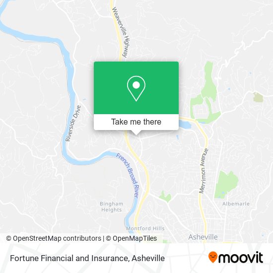 Fortune Financial and Insurance map
