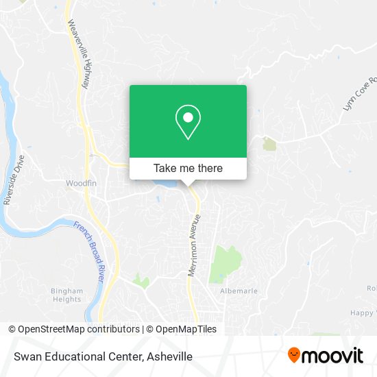 Mapa de Swan Educational Center