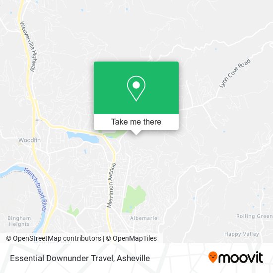 Essential Downunder Travel map