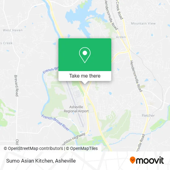 Sumo Asian Kitchen map