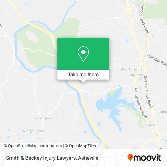 Smith & Beckey Injury Lawyers map