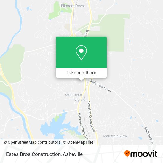 Mapa de Estes Bros Construction