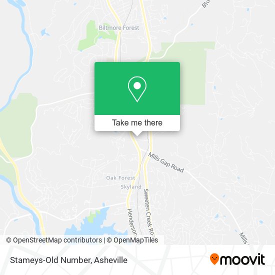 Stameys-Old Number map
