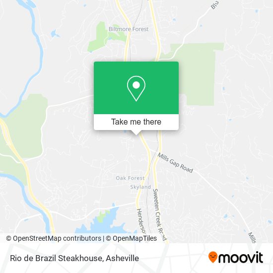 Rio de Brazil Steakhouse map