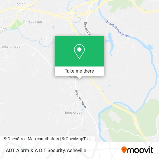ADT Alarm & A D T Security map
