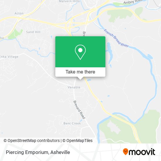 Piercing Emporium map