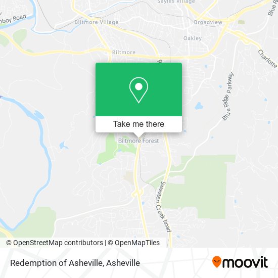 Redemption of Asheville map