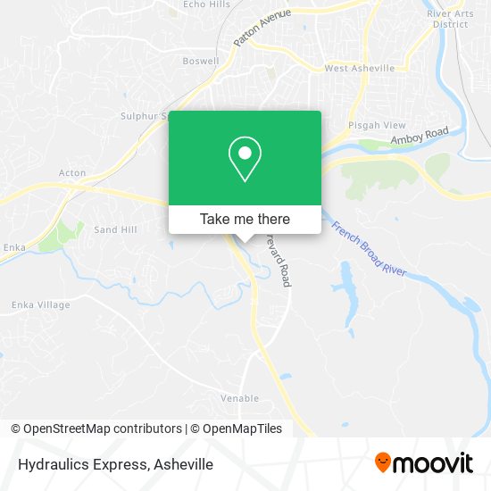 Hydraulics Express map