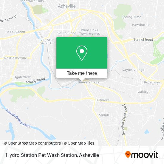 Hydro Station Pet Wash Station map