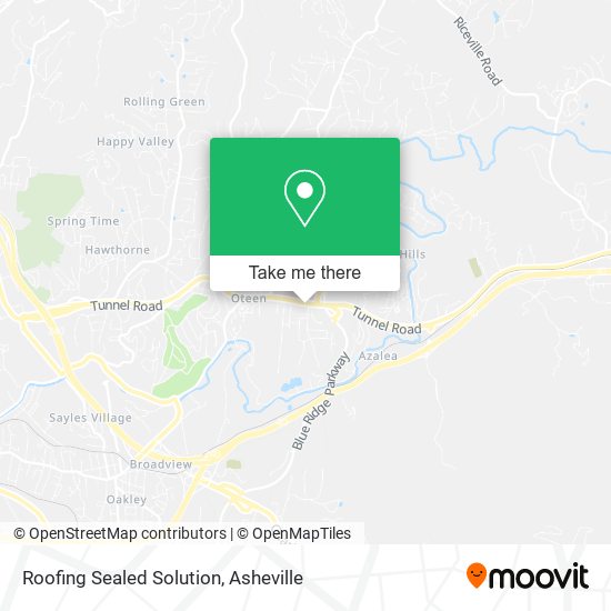 Roofing Sealed Solution map