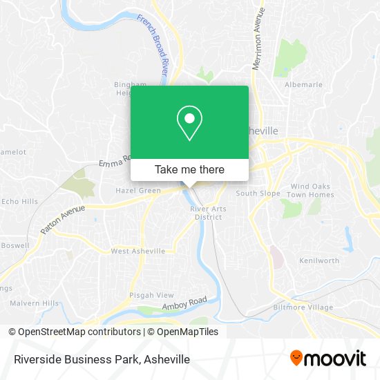 Mapa de Riverside Business Park