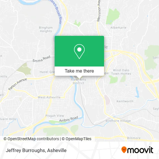 Jeffrey Burroughs map