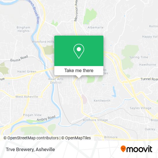 Mapa de Trve Brewery