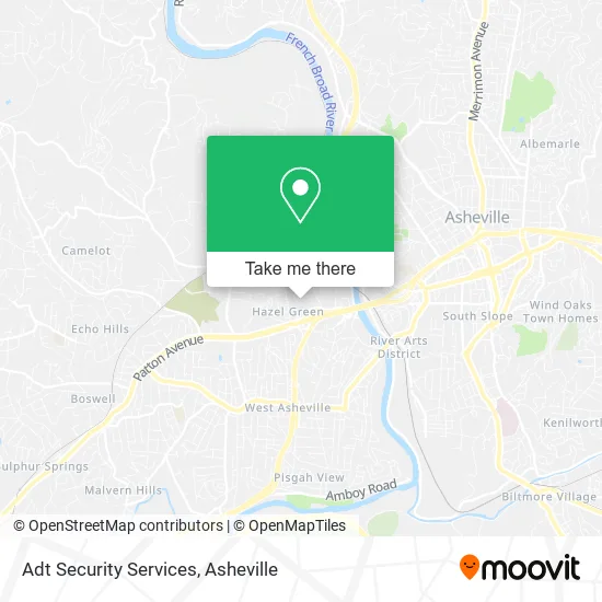 Adt Security Services map