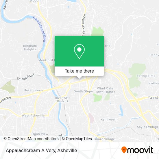 Mapa de Appalachcream A Very