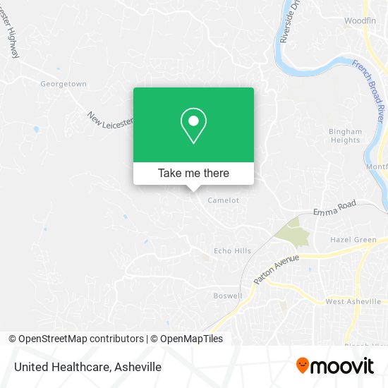 United Healthcare map