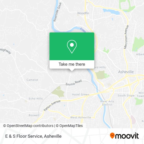 E & S Floor Service map