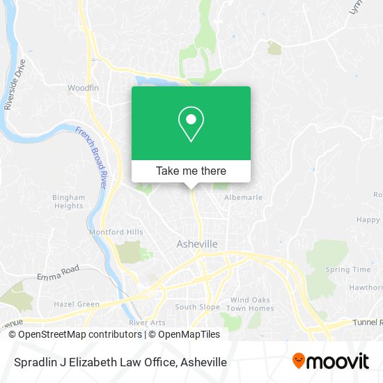 Spradlin J Elizabeth Law Office map