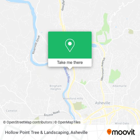 Mapa de Hollow Point Tree & Landscaping