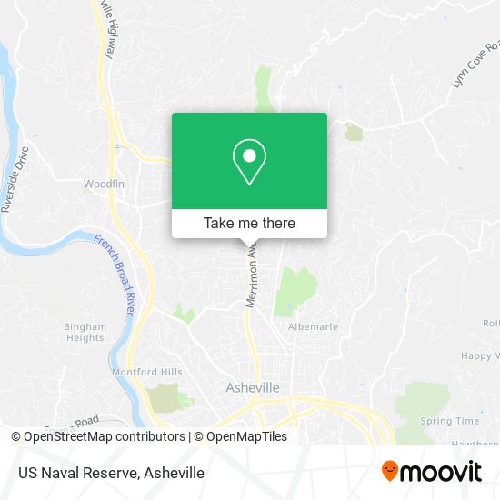 Mapa de US Naval Reserve
