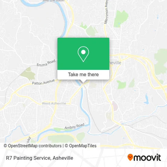R7 Painting Service map