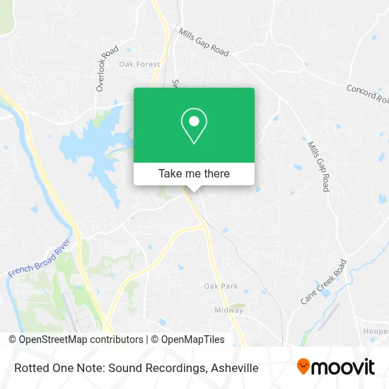 Rotted One Note: Sound Recordings map