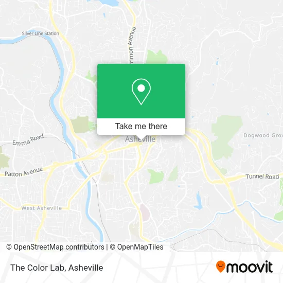 The Color Lab map