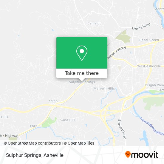 Mapa de Sulphur Springs