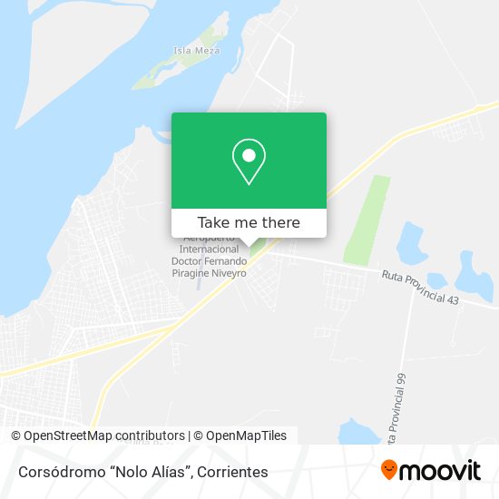 Mapa de Corsódromo “Nolo Alías”