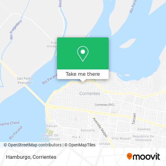 Mapa de Hamburgo