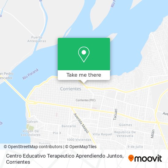 Centro Educativo Terapeutico Aprendiendo Juntos map