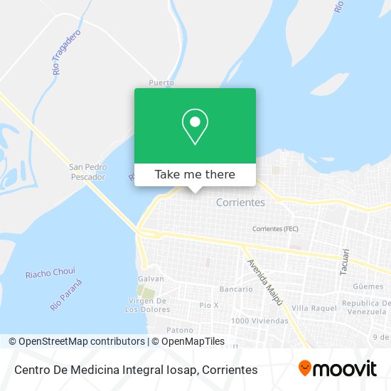 Centro De Medicina Integral Iosap map