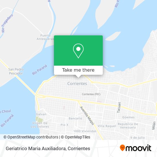 Geriatrico Maria Auxiliadora map