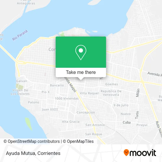 Mapa de Ayuda Mutua