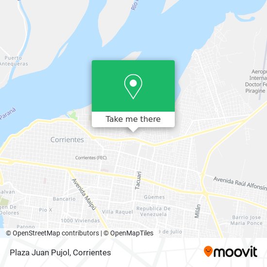 Mapa de Plaza Juan Pujol