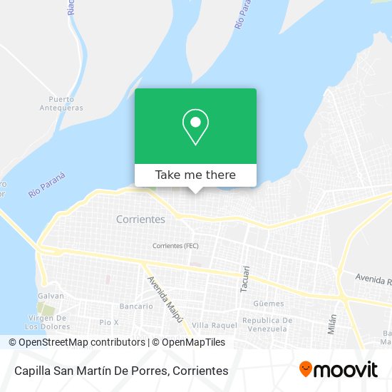 Capilla San Martín De Porres map