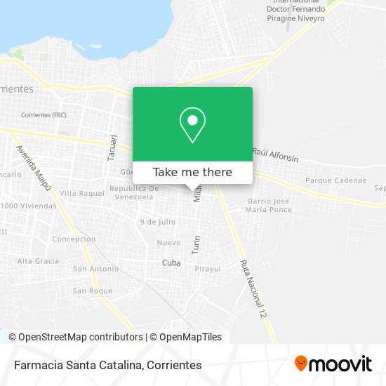 Farmacia Santa Catalina map