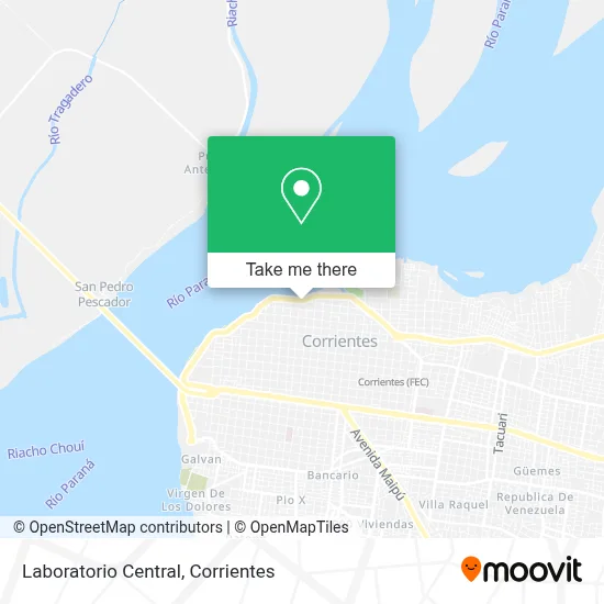 Laboratorio Central map