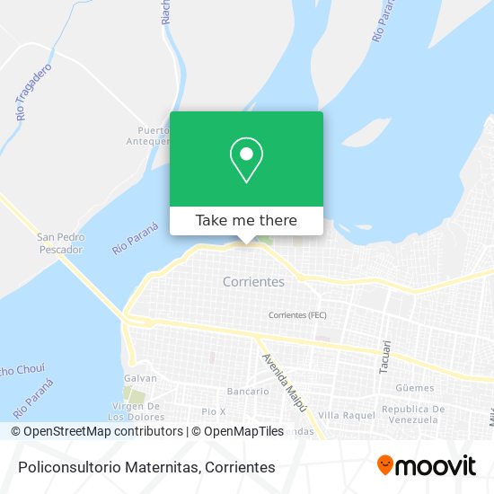 Policonsultorio Maternitas map
